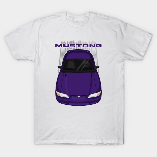 Mustang GT 1994 to 1998 SN95 - Purple T-Shirt by V8social